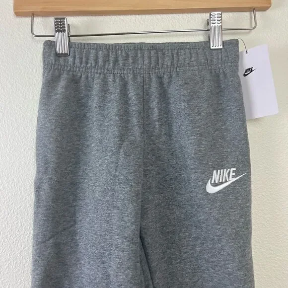 Nike Boys  carbon heather  pants size 6 - Picture 2 of 4